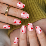 Cupid Touch short squoval press-on nails