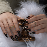 Designer s Pick | Lunar Charm L Stiletto short stiletto press-on nails