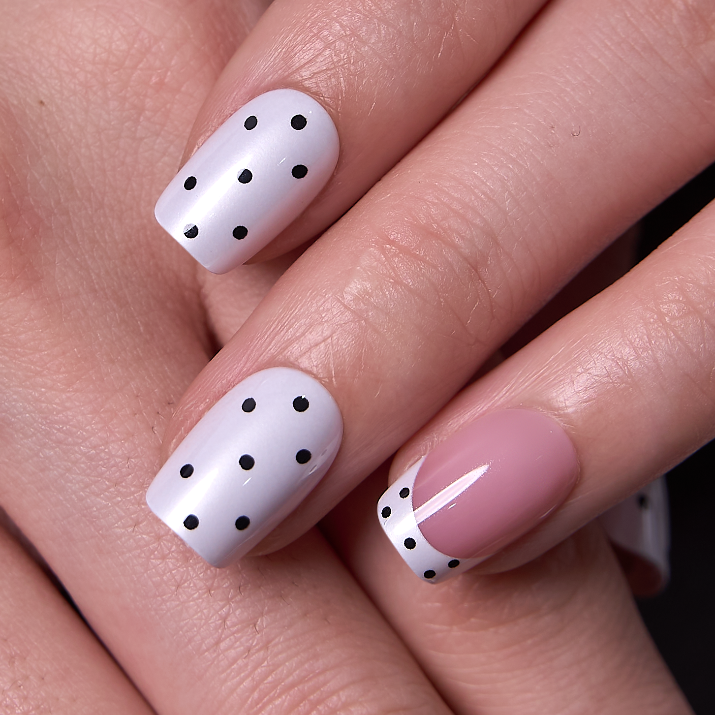 Dot Darling S Squoval squoval press-on nails