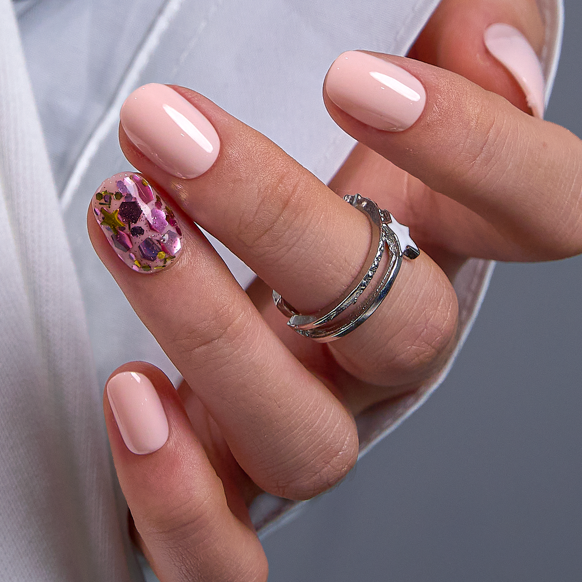 Dream Spark RS Squoval squoval press-on nails