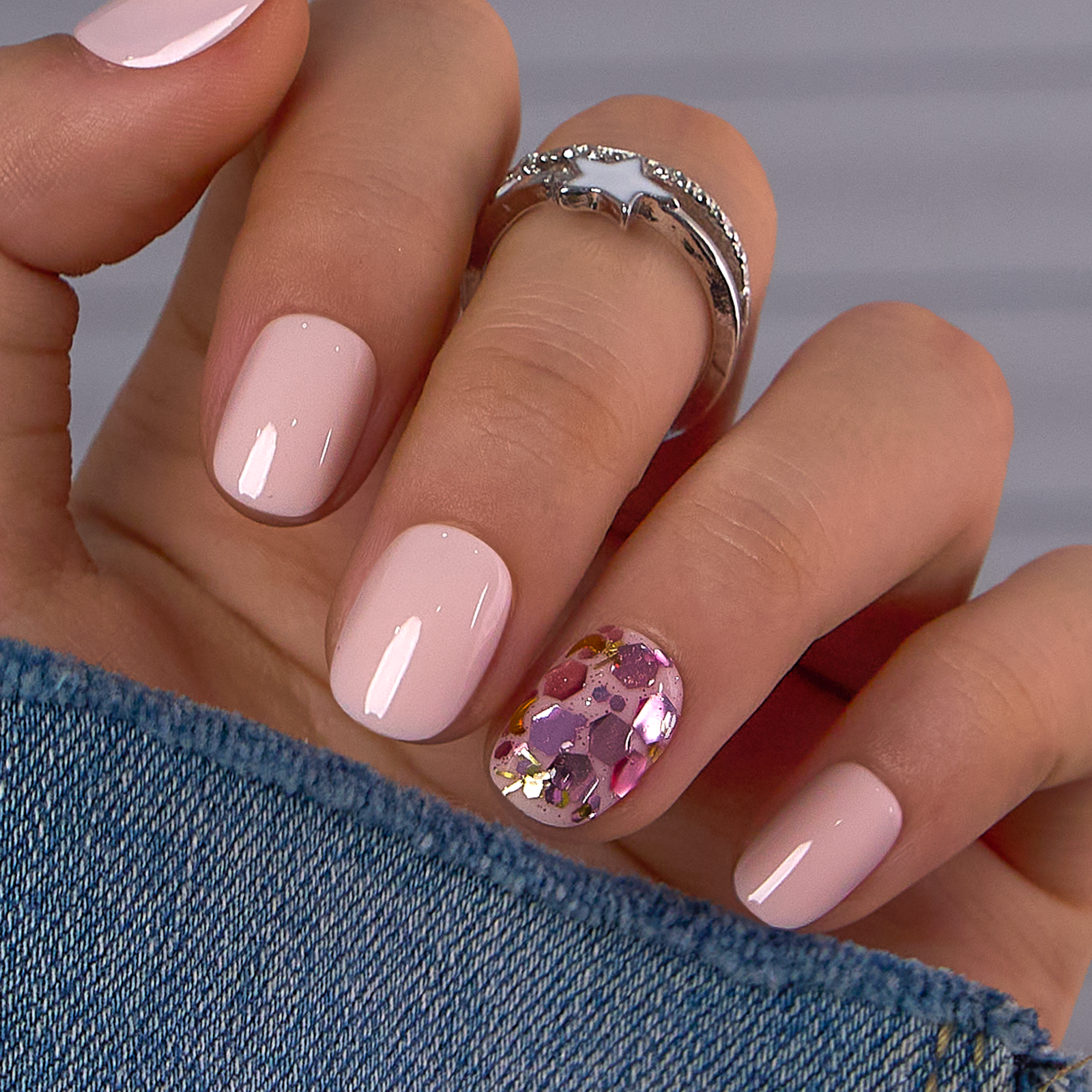 Dream Spark RS Squoval squoval press-on nails