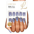 Dusk Echo short squoval soft gel press-on nails