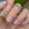 Fairy Frost S Squoval squoval press-on nails