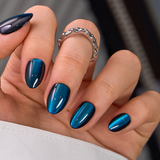 Galaxy Charm RS Almond almond press-on nails