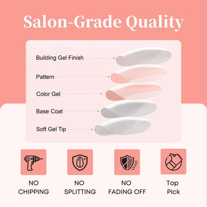 Neon Stiletto – L Stiletto nail size guide