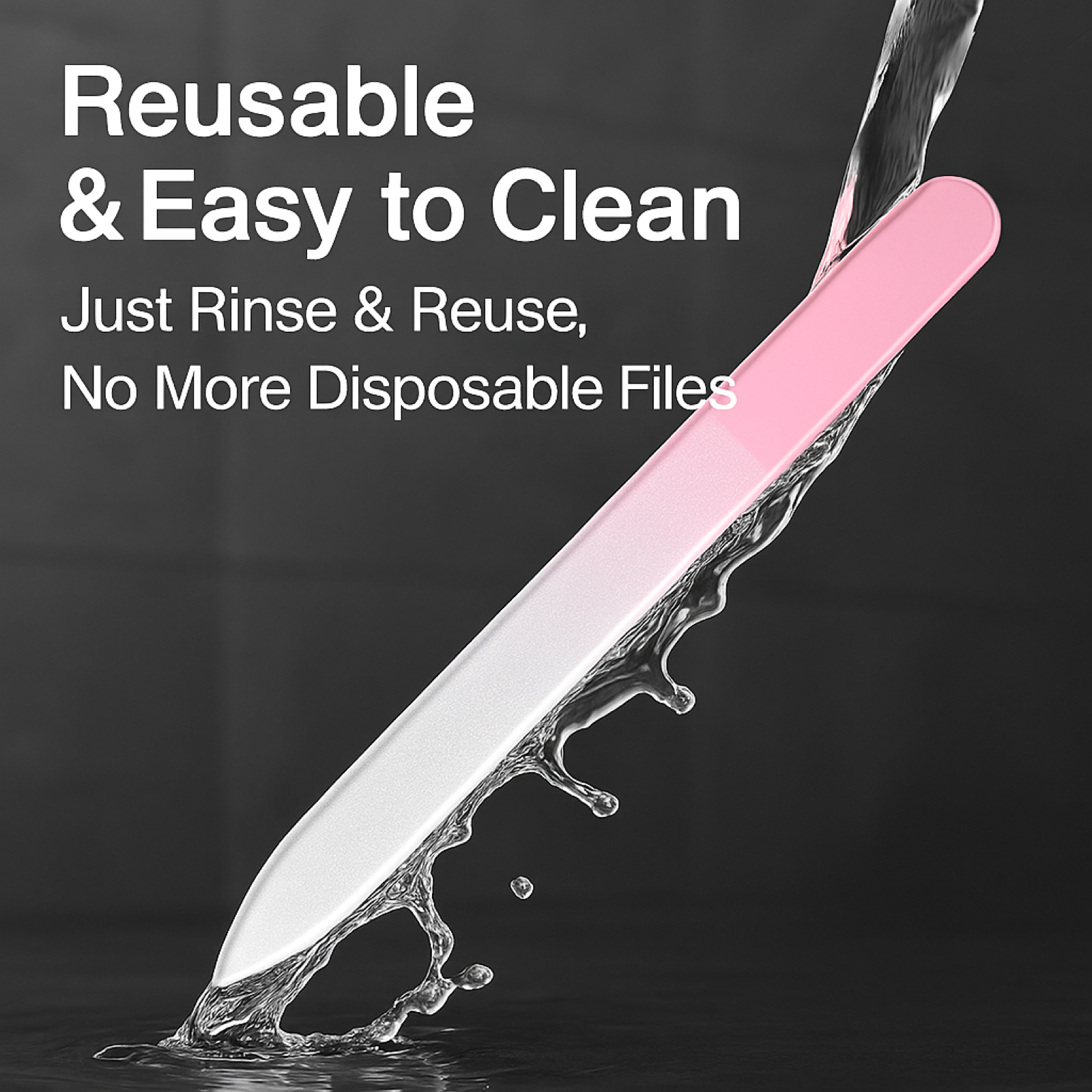 Gentle Glass Nail File | Lirenail Press-On Nails
