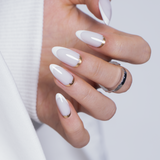 Royal Crescent M Almond almond press-on nails