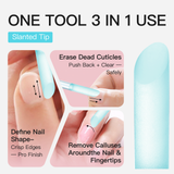 Glass Cuticle Pusher Dual Ended Manicure Stick | Lirenail Press-On Nails