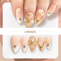 Handmade Aurelian Petal | Lirenail Press-On Nails
