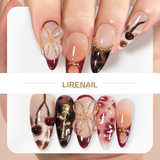 Handmade Cherry Bloom | Lirenail Press-On Nails