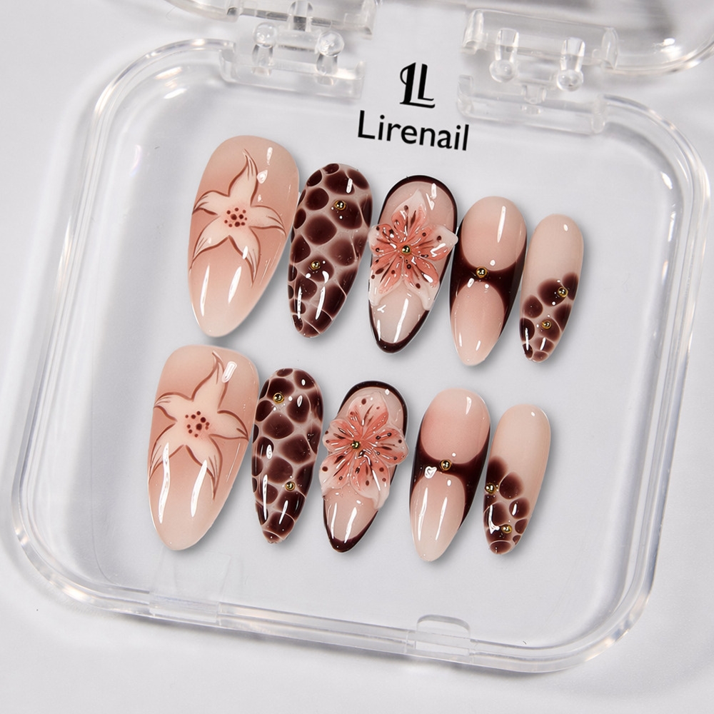 Handmade Floral Charm | Lirenail Press-On Nails