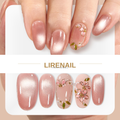 Handmade Petal Shine | Lirenail Press-On Nails