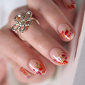 Harvest Bloom - RS Almond almond press-on nails