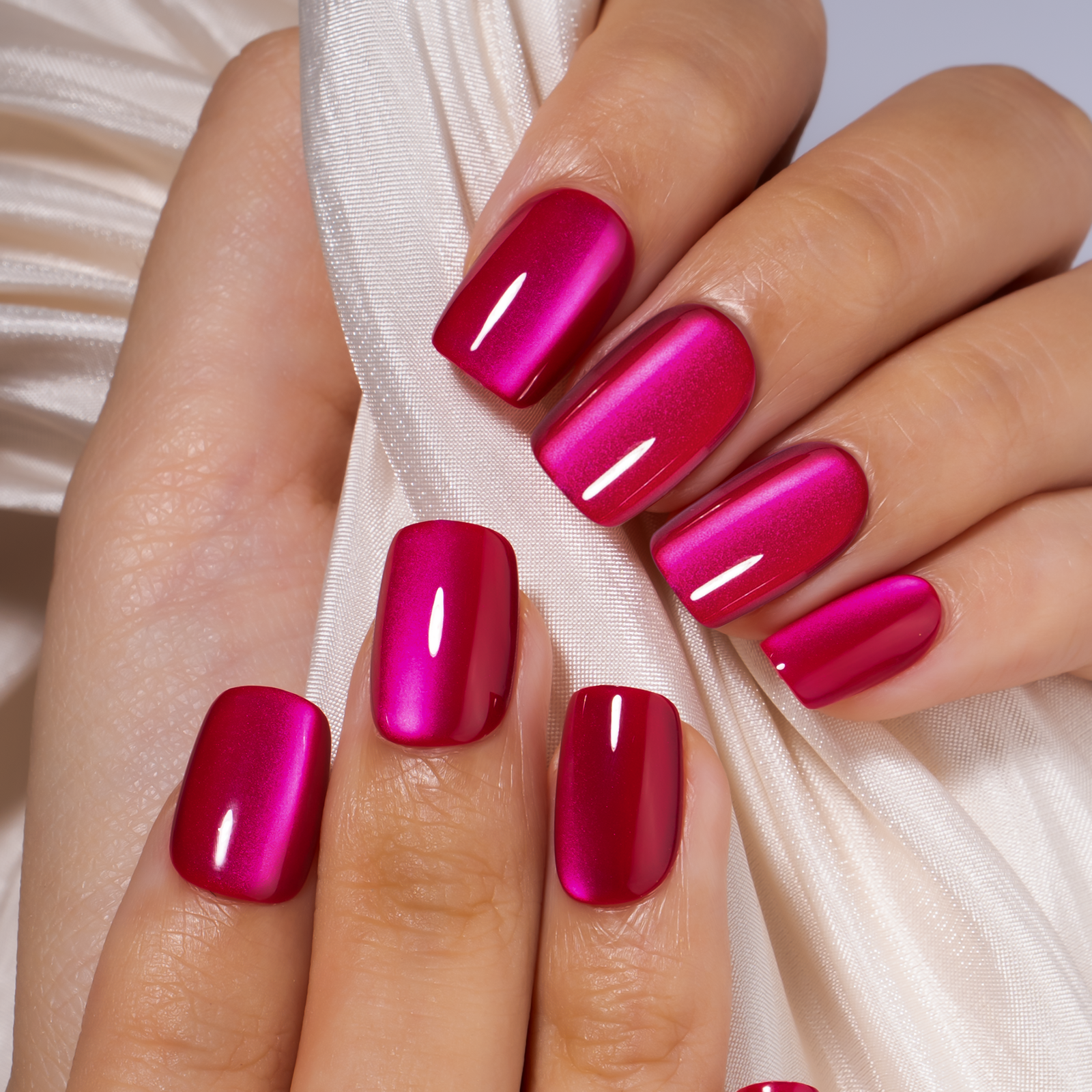 Hot Fuchsia – S Squoval