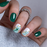Jade Whisper RS Squoval squoval press-on nails