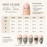 Kitten Face Press-On Nails press-on nails packaging