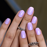 Lilac Mist RS Squoval squoval press-on nails