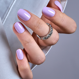 Lilac Mist RS Squoval squoval press-on nails