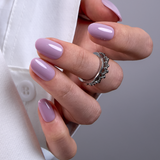 Lilac Veil S Oval oval press-on nails