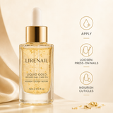Liquid Gold Care Oil 15ml nail cuticle oil size reference