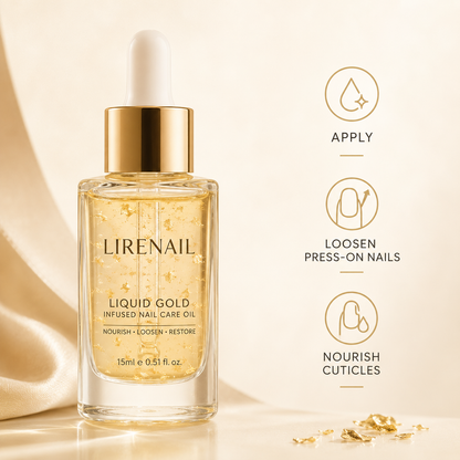 Liquid Gold Care Oil 15ml nail cuticle oil size reference