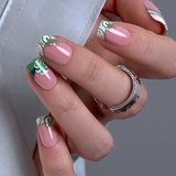 Lucky Bloom S Squoval squoval press-on nails