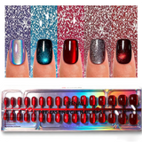 Luxe Shift – short Squoval press-on nails