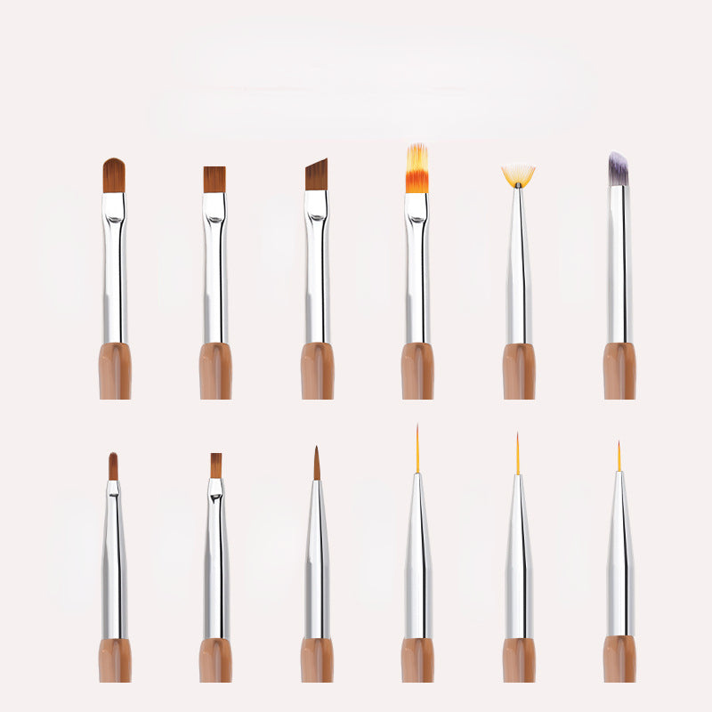 Stained Pen Halo Dye Painting Gradient Round Head product view