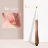 Stained Pen Halo Dye Painting Gradient Round Head product view