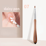 Stained Pen Halo Dye Painting Gradient Round Head product view