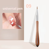 Stained Pen Halo Dye Painting Gradient Round Head product view