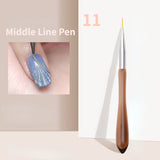 Stained Pen Halo Dye Painting Gradient Round Head product view
