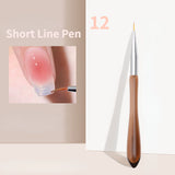 Stained Pen Halo Dye Painting Gradient Round Head product view