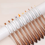 Stained Pen Halo Dye Painting Gradient Round Head product view