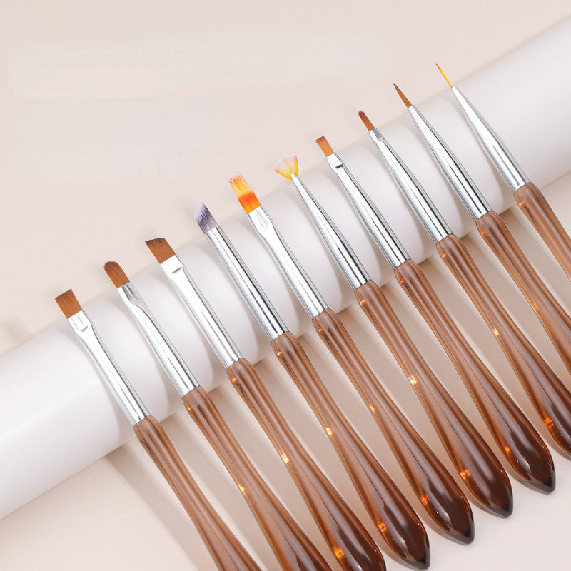 Stained Pen Halo Dye Painting Gradient Round Head product view