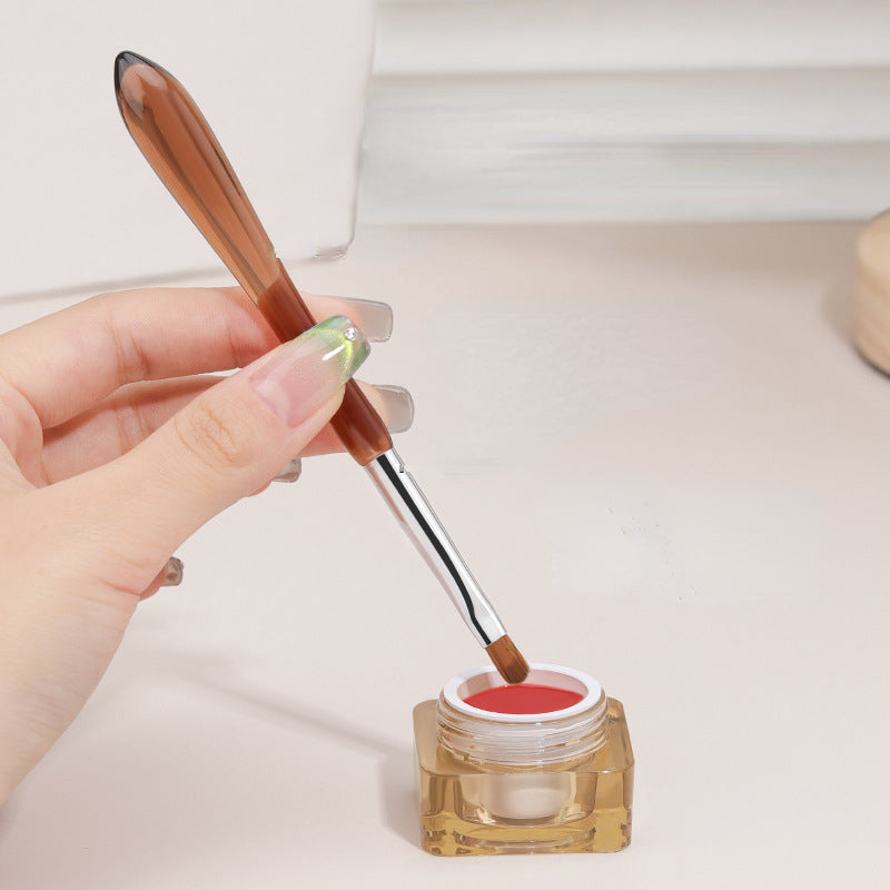 Stained Pen Halo Dye Painting Gradient Round Head product view