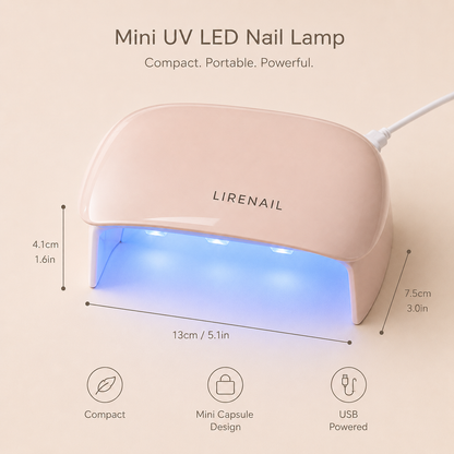 Mini Capsule UV LED nail lamp product view