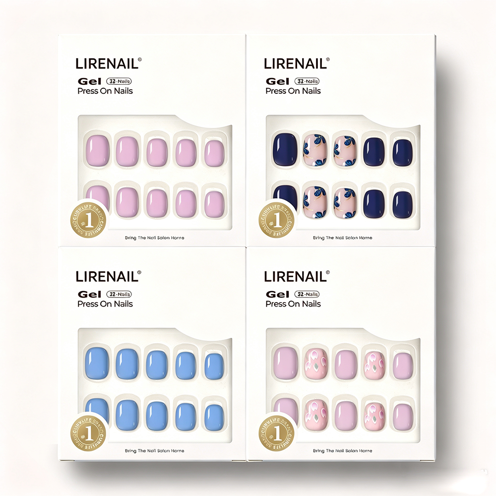 Minimal Mood Set-Extra Short Oval nail detail