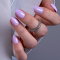 Misty Bloom RS Almond almond press-on nails