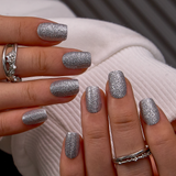 Designer s Pick | Moon Dust S Squoval squoval press-on nails