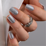Designer s Pick | Moon Dust S Squoval squoval press-on nails
