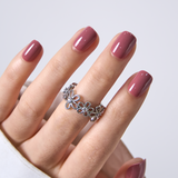 Muted Blush RS Squoval squoval press-on nails