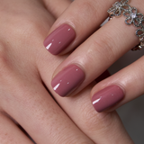 Muted Blush RS Squoval squoval press-on nails