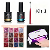 16 Colors Solid Nail Gel Set9 product detail