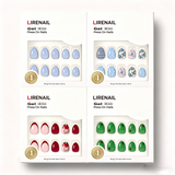 Nature Notes Set-Extra Short Almond press-on nails packaging