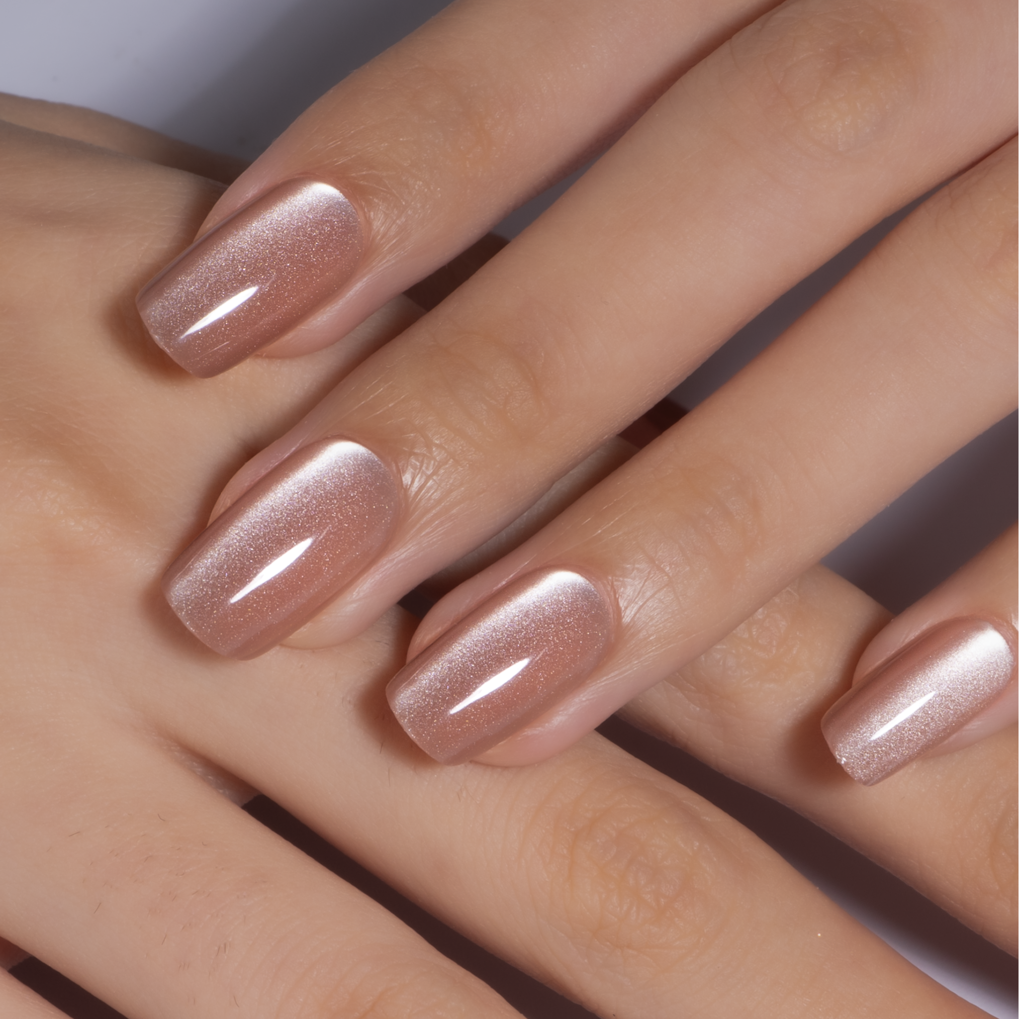 Nude Cat Grace medium squoval press-on nail set with accessories