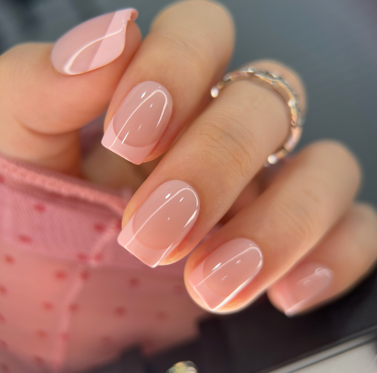 Nude Clarity – S Squoval