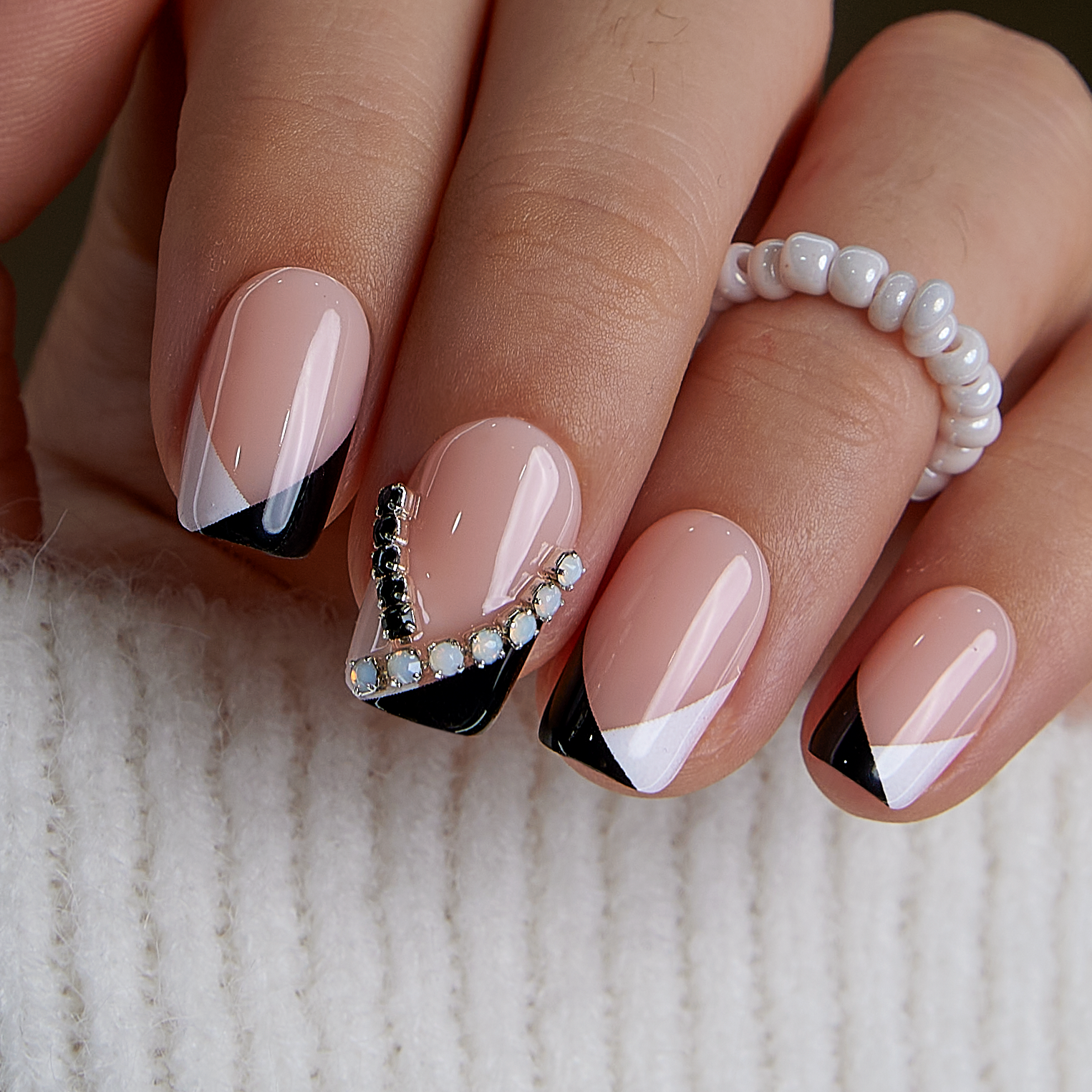 Nude French – M Squoval