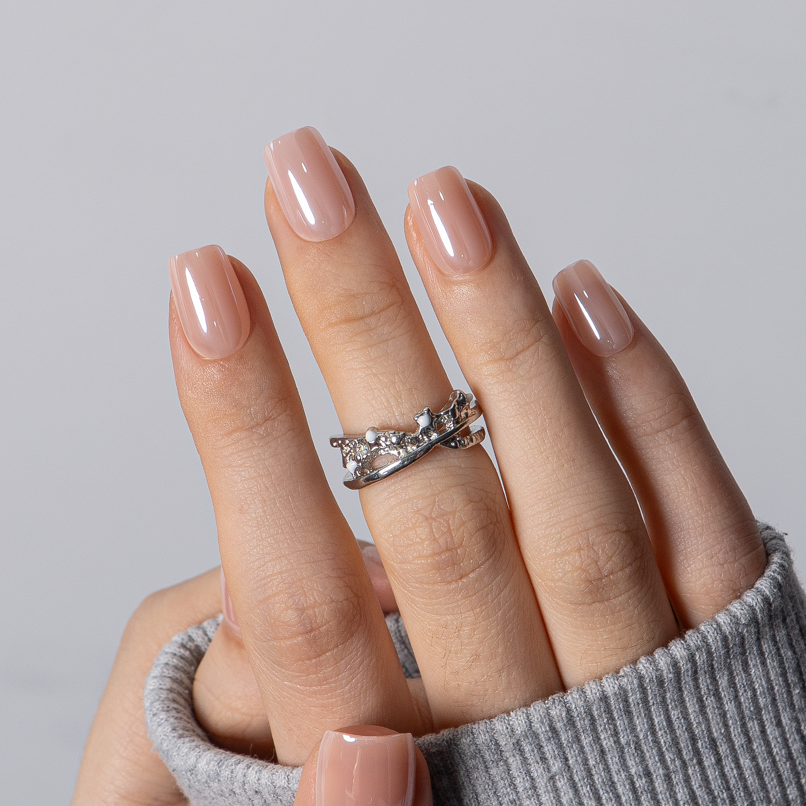 Nude Luxe Glow – S Squoval