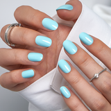 Ocean Mist RS Squoval squoval press-on nails